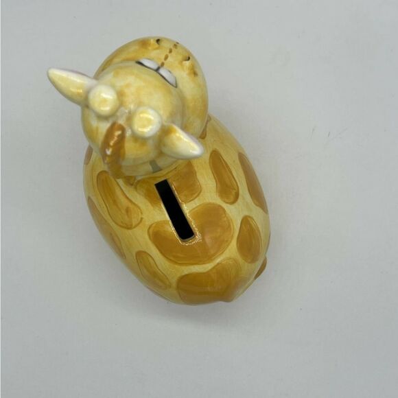 Adorable Baby Giraffe Ceramic Piggy Bank Coin Bank - Picture 5 of 6